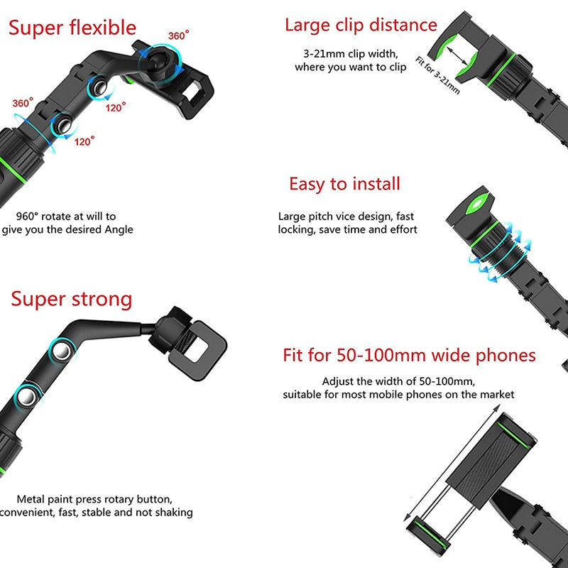 Phone Holder Rotatable Bracket