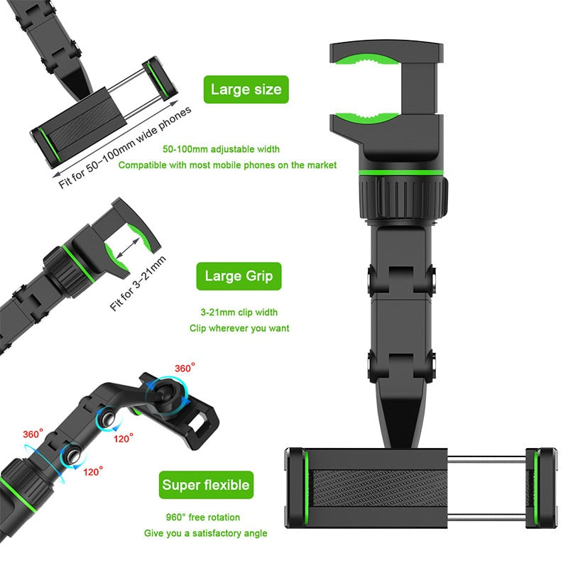 Phone Holder Rotatable Bracket